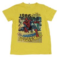 Žluté tričko se Spider-manem 