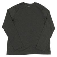 Tmavošedé triko H&M