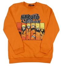 Oranžová mikina Naruto