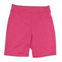 Tmavorůžové elastické sportovní kraťasy Matalan