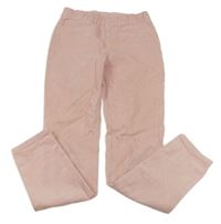 Světlerůžové elastické manšestráky H&M