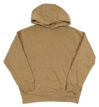 Hnědá mikina s kapsou a kapucí F&F