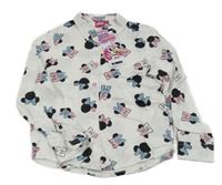 Nové - bílá halenka s Minnie Disney