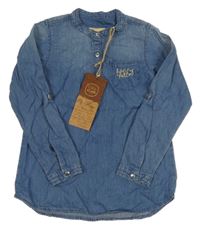 Nové - modrá lehká riflová tunika coolclub