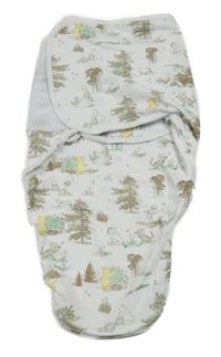 Bílá zavinovačka s Pú s kamarády Disney