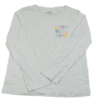 Bílé triko s nápisy alive