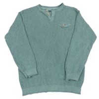 Šalvějovo-mentolový melírovaný svetr Next