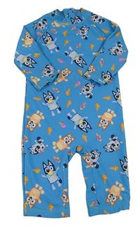 Modrý UV overal s Bluey Matalan