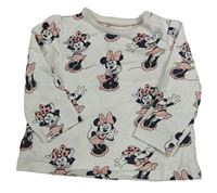 Smetanové triko s Minnie C&A