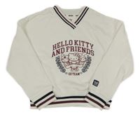 Bílá mikina s Hello Kitty Primark