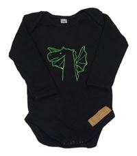 Černé body s drakem