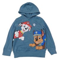 Petrolejová mikina s Paw Patrol a kapucí C&A