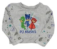 Šedá mikina s PJ masks