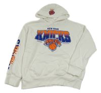 Bílá mikina s nápisem a kapucí - NBA Primark