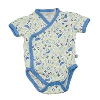 Bílo-modré zavinovací body s písmenky Liegelind