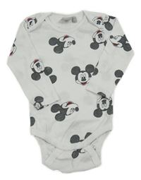 Bílé body s Mickeym Disney