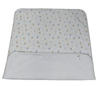 Bílá deka s duhami a zvířátky Matalan