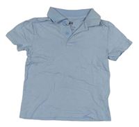 Světlemodré polo tričko H&M