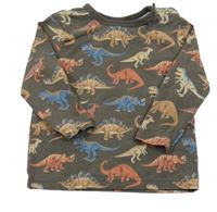 Hnědé triko s diny Alana