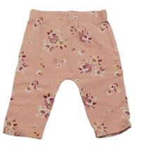 Růžové květované legíny George