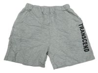 Šedé tepláky s nápisem Shein