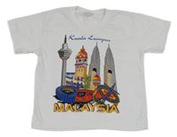 Bílé tričko s potiskem 