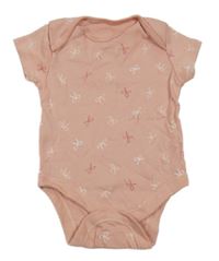 Růžové body s mašlemi Primark