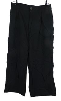 Dámské černé culottes kalhoty Stradivarius 
