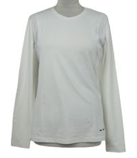 Dámské bílé běžecké funkční triko TCM 