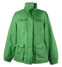 Dámská zelená šusťáková jarní zateplená bunda M&S