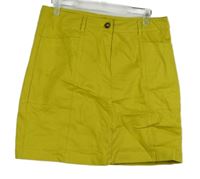 Dámská citrónová riflová sukně Boden 