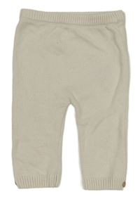 Smetanové pletené kalhoty M&S