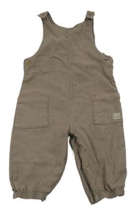 Hnědé laclové teplákové rifle George