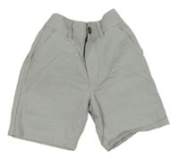 Světlemodré plátěné kraťasy F&F