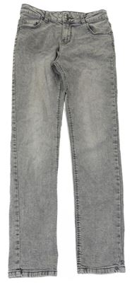 Šedé melírované slim rifle Denim Co.
