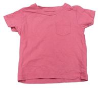Růžové tričko s kapsičkou zn. Next