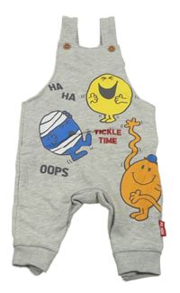 Šedé laclové tepláky - Mr.Men