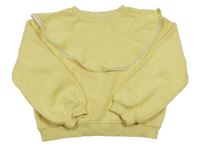 Žlutá mikina s volánkem H&M