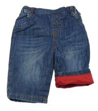 Tmavomodré podšité rifle Next