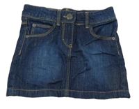 Tmavomodrá riflová sukně Esprit