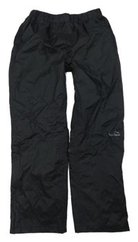 Černé šusťákové outdoorové kalhoty Peter Storm