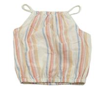 Barevný pruhovaný crop halenkový top Primark