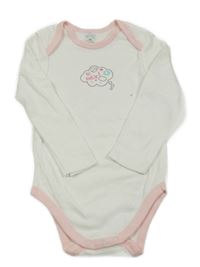 Bílo-růžové body s nápisem Disney C&A