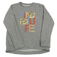 Šedá mikina s nápisem S. Oliver 