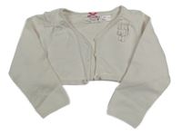 Smetanové svetrové bolerko Zara 