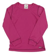 Fuchsiové spodní funkční triko 