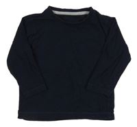 Tmavomodré triko Matalan