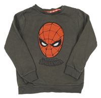 Šedá mikina se Spider-manem George 