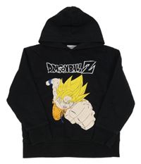 Černá mikina Dragonball s kapucí 