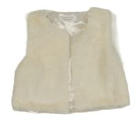 Smetanové kožešinové podšité bolérko PRIMARK